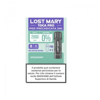 LOST MARY TOCA AIR POD PRO 10MG SPEARMINT