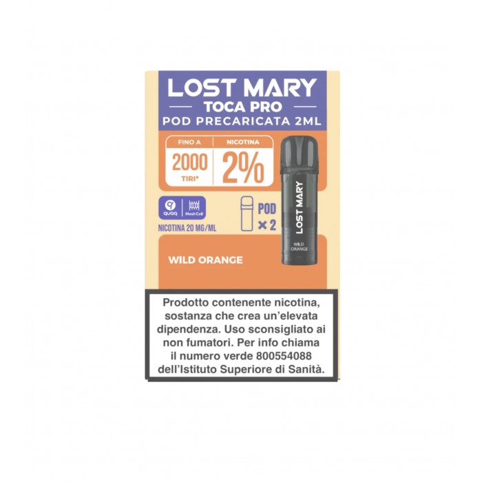 LOST MARY TOCA AIR POD 20MG WILD ORANGE