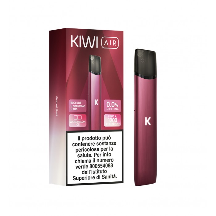 KIWI AIR STARTER KIT - WATERMELON ICE - 0 MG - TPD IT