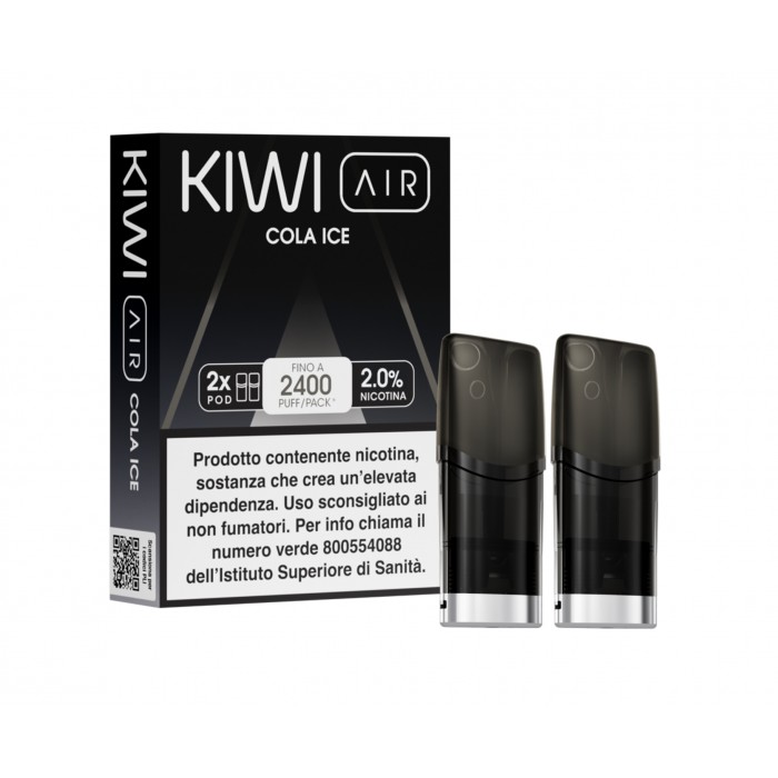 KIWI AIR 2PZ POD - COLA ICE - 20 MG - TPD IT
