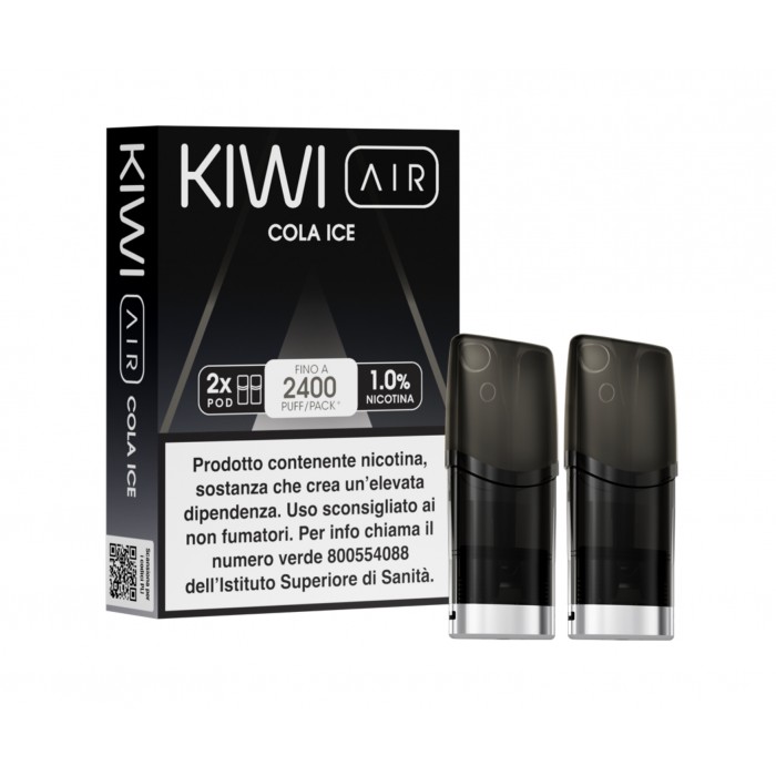 KIWI AIR 2PZ POD - COLA ICE - 10 MG - TPD IT