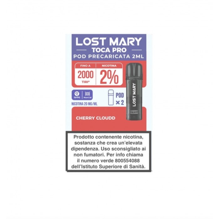 LOST MARY TOCA AIR POD PRO 20MG CHERRY CLOUDD
