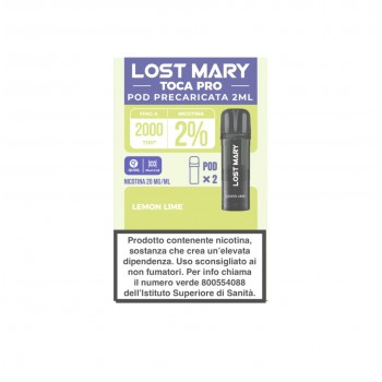 LOST MARY TOCA AIR POD PRO 20MG LEMON LIME