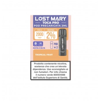 LOST MARY TOCA AIR POD PRO 20MG TROPICAL FRUIT