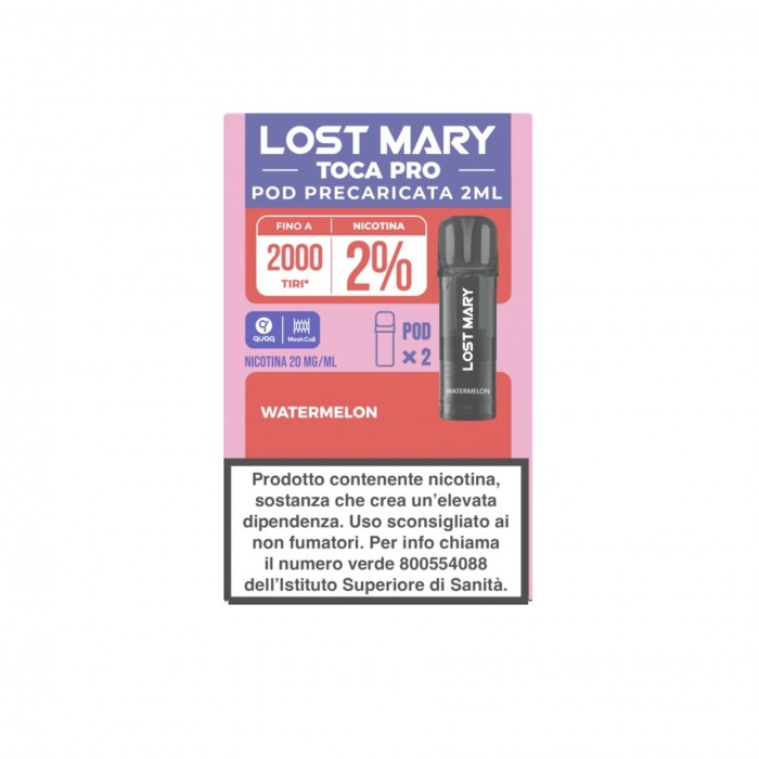 LOST MARY TOCA AIR POD PRO 20MG WATERMELON