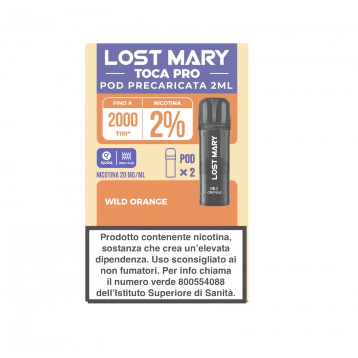LOST MARY TOCA AIR POD PRO 20MG WILD ORANGE