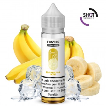 E-LIQUID AROMA PLA SHOT SERIES BANANA ICE - IWIK- 20 ML
