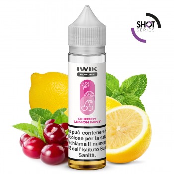 E-LIQUID AROMA PLA SHOT SERIES CHERRY LEMON MINT - IWIK- 20 ML