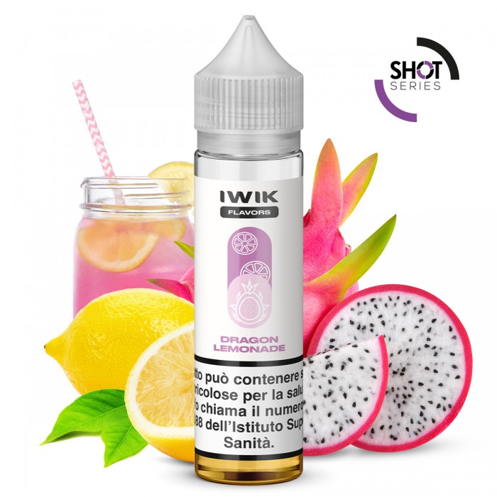 E-LIQUID AROMA PLA SHOT SERIES DRAGON LEMONADE - IWIK- 20 ML