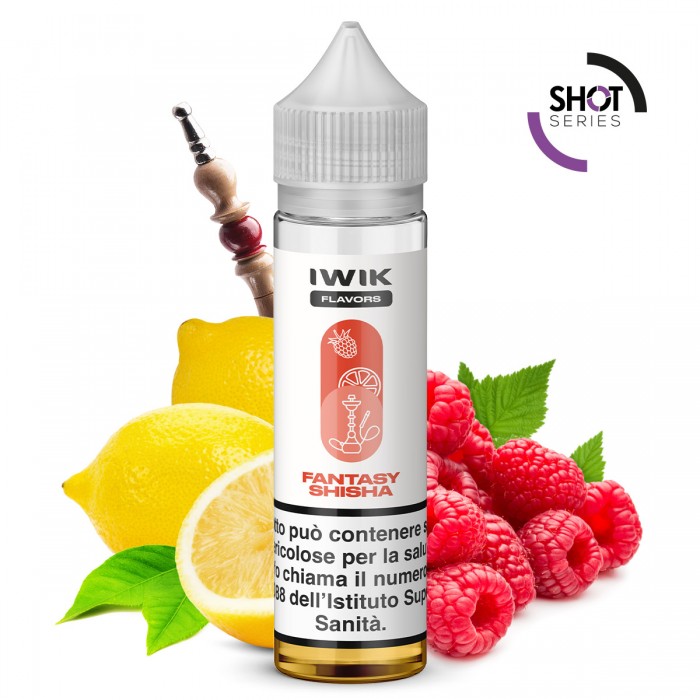 E-LIQUID AROMA PLA SHOT SERIES FANTASY SHISHA - IWIK- 20 ML