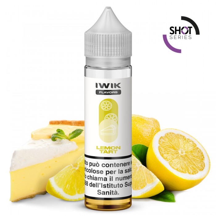 E-LIQUID AROMA PLA SHOT SERIES LEMON TART - IWIK- 20 ML