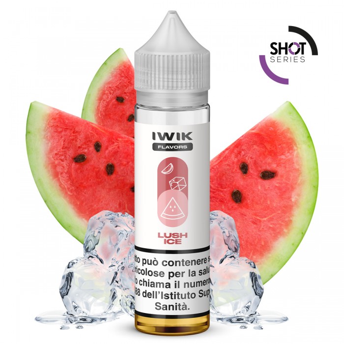 E-LIQUID AROMA PLA SHOT SERIES LUSH ICE - IWIK- 20 ML