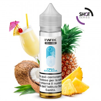 E-LIQUID AROMA PLA SHOT SERIES PINA COLADA - IWIK- 20 ML