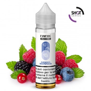 E-LIQUID AROMA PLA SHOT SERIES MIXED BERRIES - IWIK- 20 ML