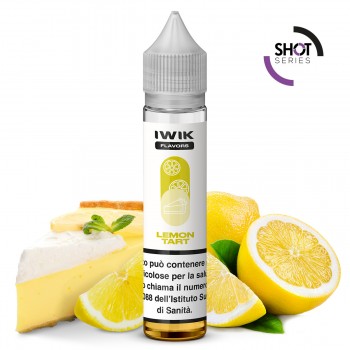 E-LIQUID AROMA PLA MINI SHOT - LEMON TART - IWIK - 10 ML