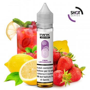 E-LIQUID AROMA PLA MINI SHOT - PINK LEMONADE - IWIK - 10 ML