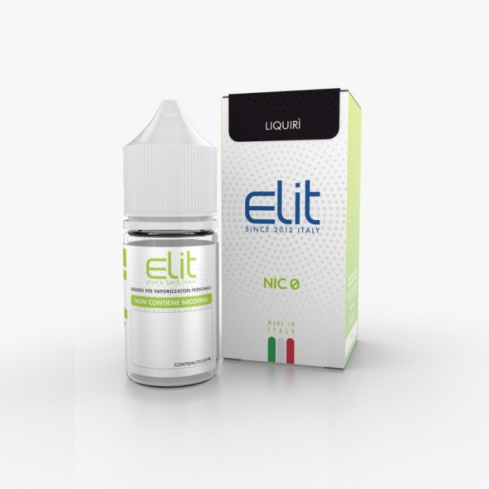 Elit Liquirì 0 MG - Liquidi Pronti 10ml