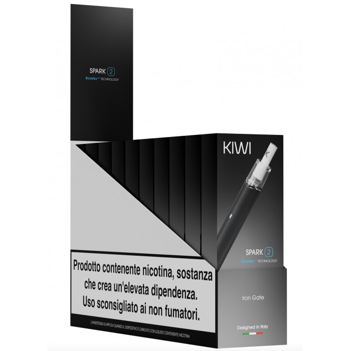 KIWI SPARK 2 STARTER KIT — IRON GATE — 0.8OHM