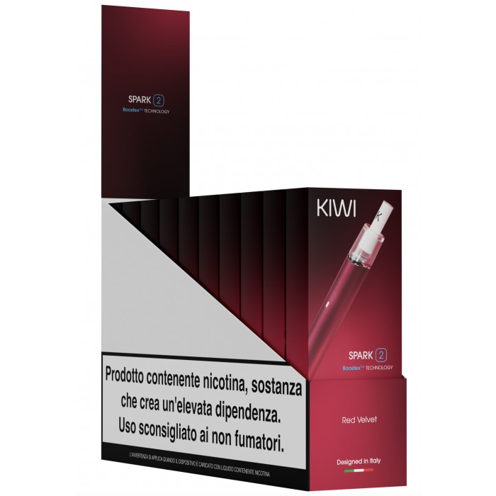 KIWI SPARK 2 STARTER KIT — RED VELVET — 0.8OHM