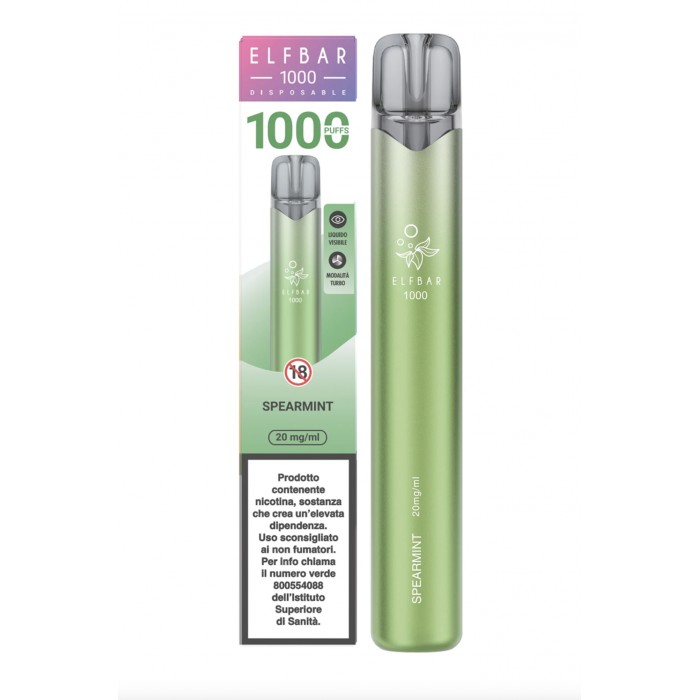 ELFBAR EB1000 SPEARMINT 20 mg/ml