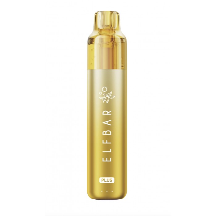 PLN017098+PLN017088 - ELFBAR PLUS REFILLABLE KIT - YELLOW/YELLOW - MANGO - 8+2 ml - 20 mg/ml