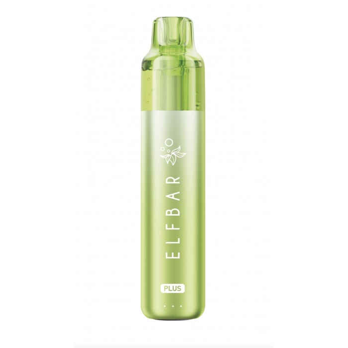 PLN017100+PLN017090 - ELFBAR PLUS REFILLABLE KIT - GREEN/GREEN - SPEARMINT - 8+2 ml - 20 mg/ml