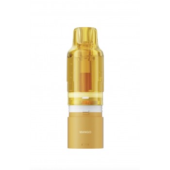 PLN017098+PLN017088 - ELFBAR PLUS REFILL PACK - YELLOW - MANGO - 8+2 ml - 20 mg/ml