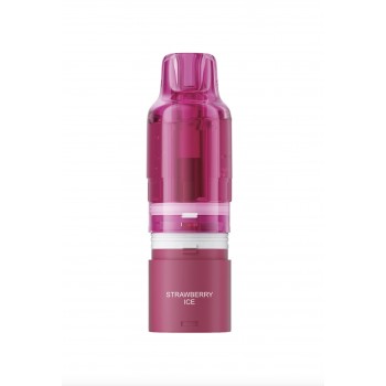 PLN017101+PLN017091 - ELFBAR PLUS REFILL PACK - MAGENTA - STRAWBERRY ICE - 8+2 ml - 20 mg/ml