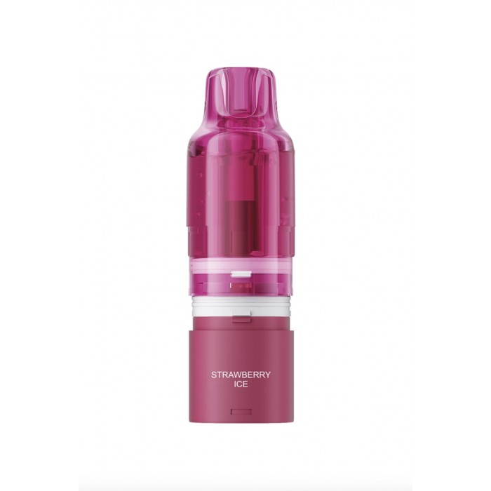 PLN017101+PLN017091 - ELFBAR PLUS REFILL PACK - MAGENTA - STRAWBERRY ICE - 8+2 ml - 20 mg/ml