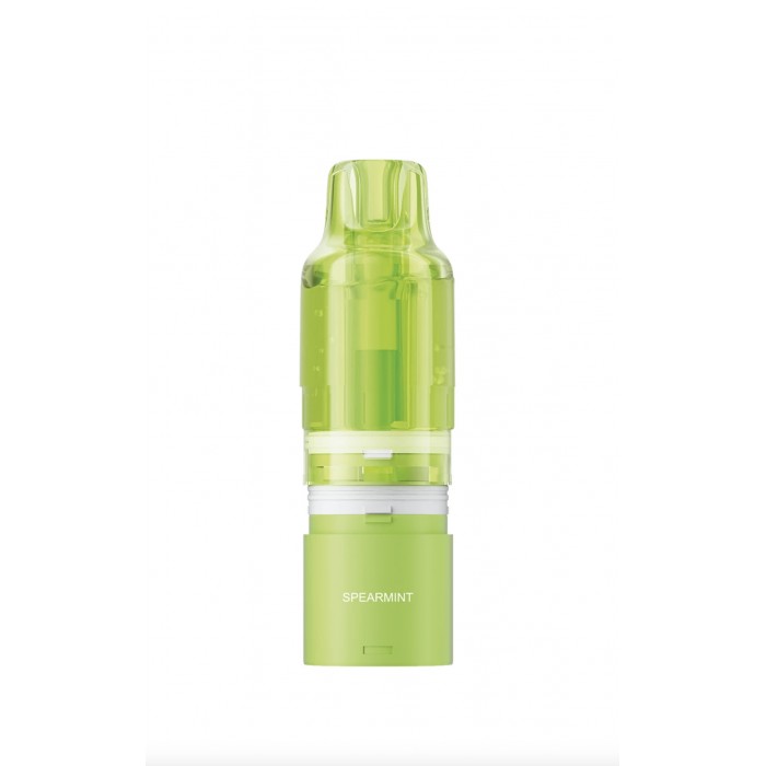 PLN017100+PLN017090 - ELFBAR PLUS REFILL PACK - GREEN - SPEARMINT - 8+2 ml - 20 mg/ml