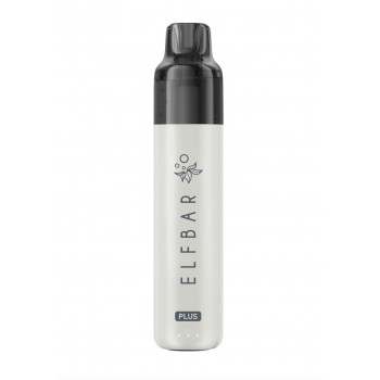 PLN017096 + PLN017086 - ELFBAR PLUS REFILLABLE KIT - WHITE/BLACK - COLA - 8+2 ml - 20 mg/ml