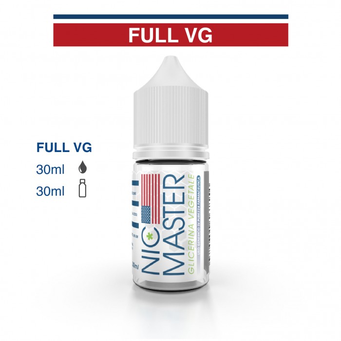 GLICERINA VEGETALE NIC MASTER 30 ML IN CHUBBY GORILLA DA 30 ML