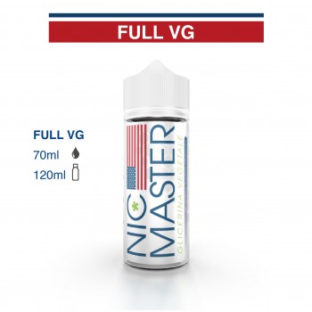 GLICERINA VEGETALE NIC MASTER 70 ML IN CHUBBY GORILLA DA 120 ML