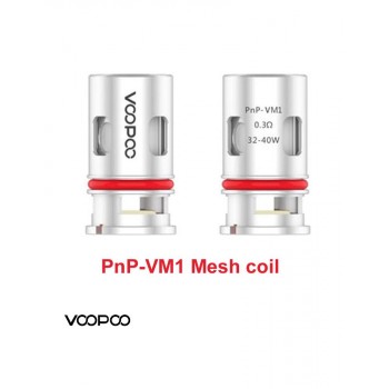 VOOPOO COIL PNP VM1 0.3 OHM MESH (PACK 5PZ)