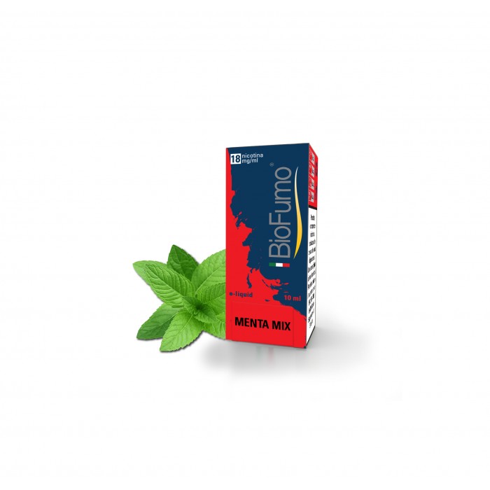 BIOFUMO MENTA MIX 18 MG - LIQUIDI PRONTI 10ML