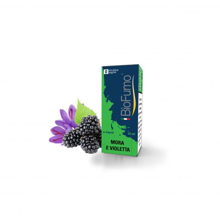 BIOFUMO MORA E VIOLETTA 0 MG - LIQUIDI PRONTI 10ML