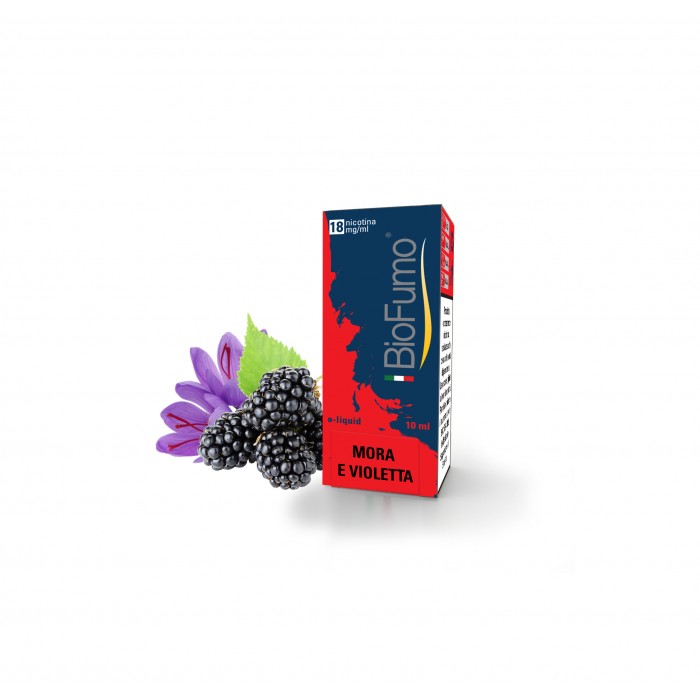 BIOFUMO MORA E VIOLETTA 18 MG - LIQUIDI PRONTI 10ML