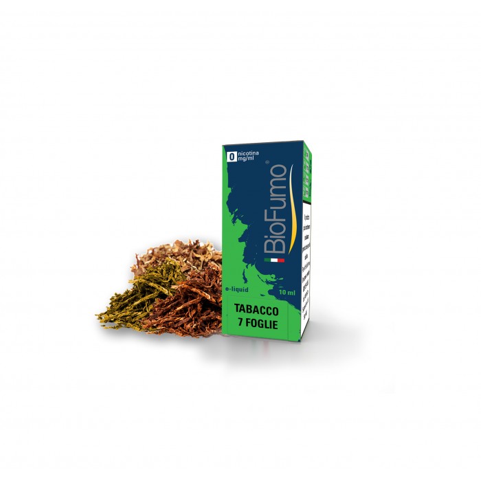 BIOFUMO TABACCO 7 FOGLIE 0 MG - LIQUIDI PRONTI 10ML
