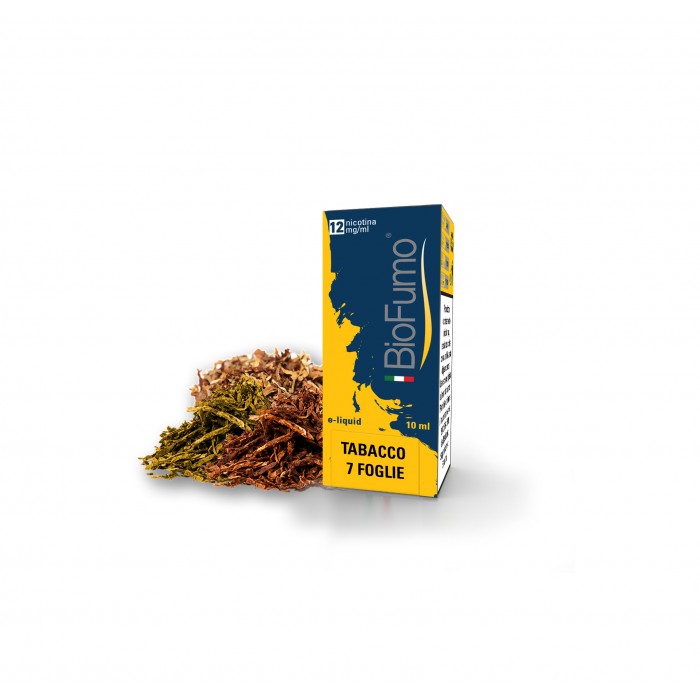 BIOFUMO TABACCO 7 FOGLIE 12 MG - LIQUIDI PRONTI 10ML