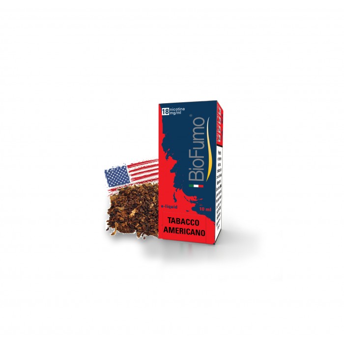 BIOFUMO TABACCO AMERICANO 18 MG - LIQUIDI PRONTI 10ML