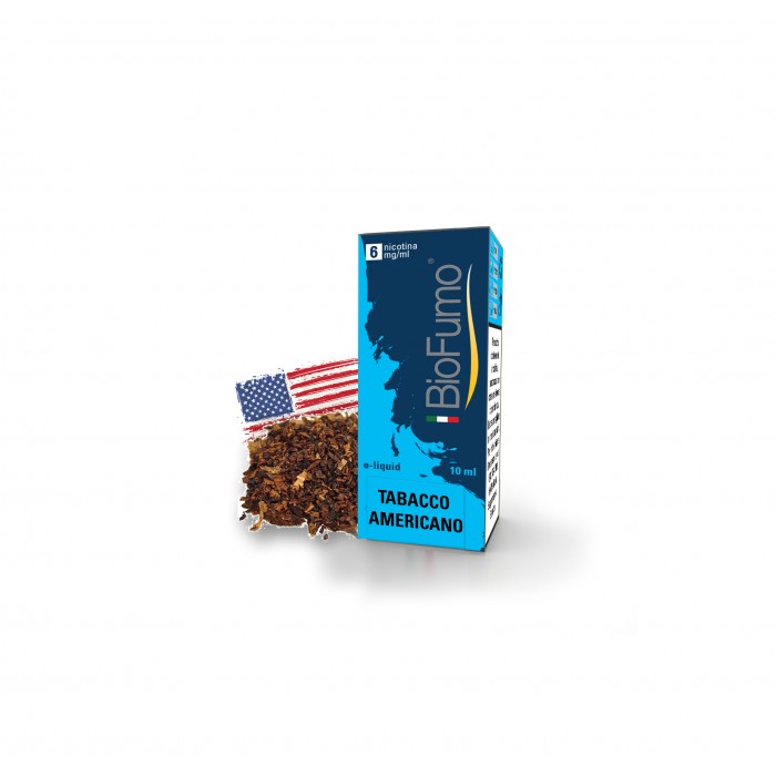 BIOFUMO TABACCO AMERICANO 06 MG - LIQUIDI PRONTI 10ML