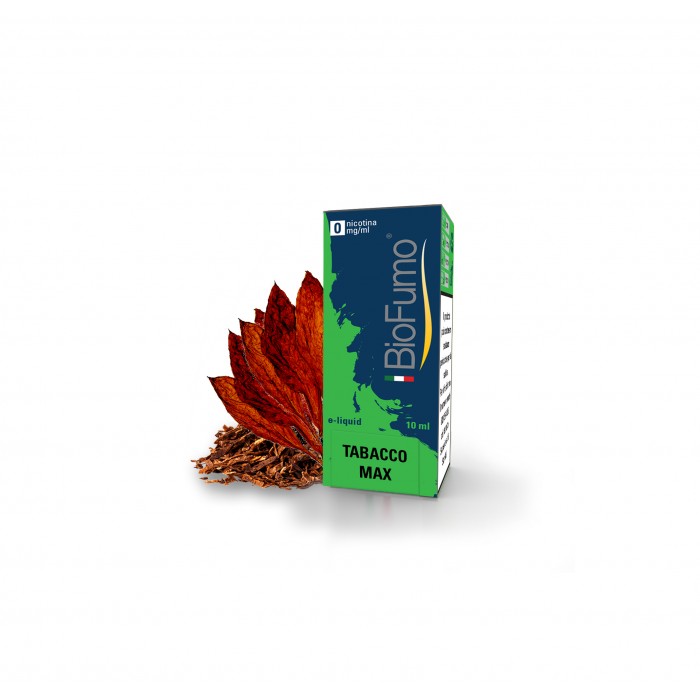 BIOFUMO TABACCO MAX 0 MG - LIQUIDI PRONTI 10ML