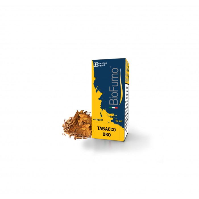 BIOFUMO TABACCO ORO 12 MG - LIQUIDI PRONTI 10ML