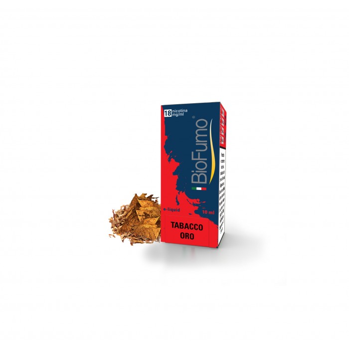 BIOFUMO TABACCO ORO 18 MG - LIQUIDI PRONTI 10ML