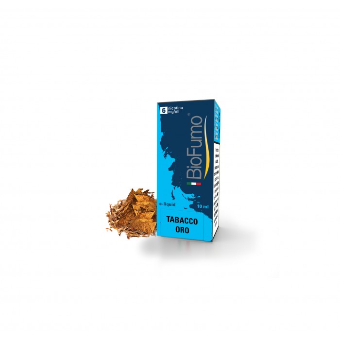 BIOFUMO TABACCO ORO 06 MG - LIQUIDI PRONTI 10ML